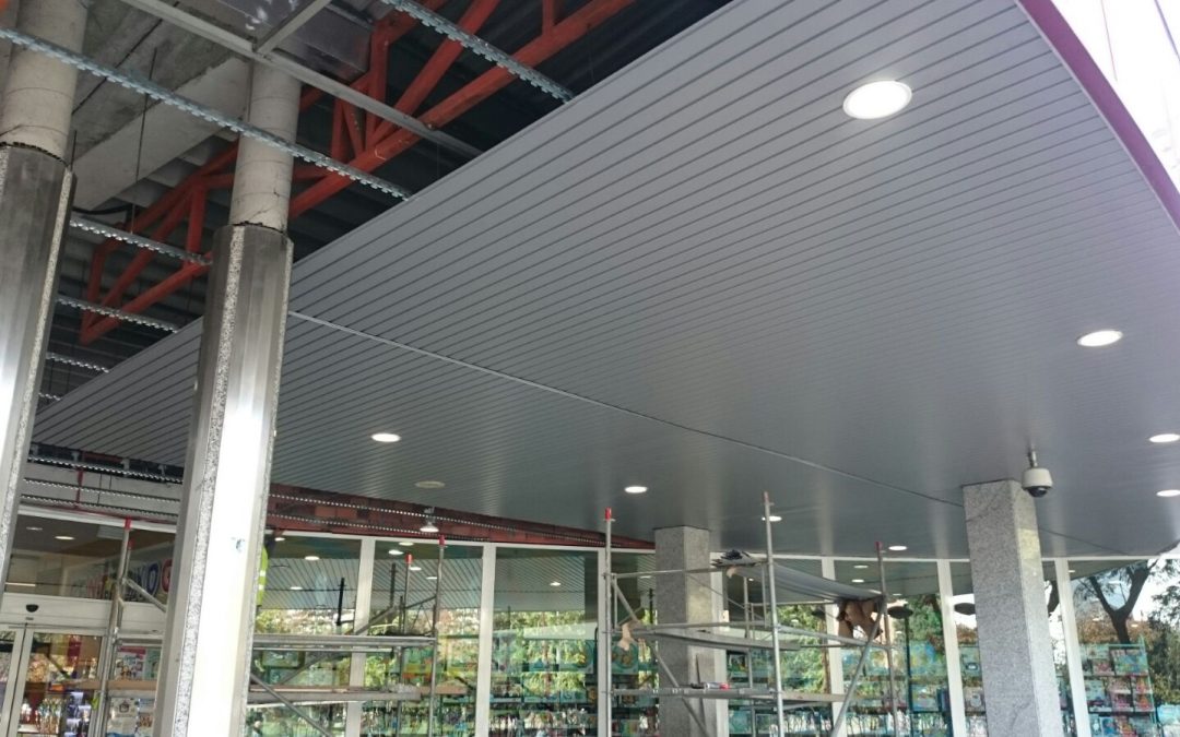 Falso techo Lamas Aluminio (Vilagarcía)