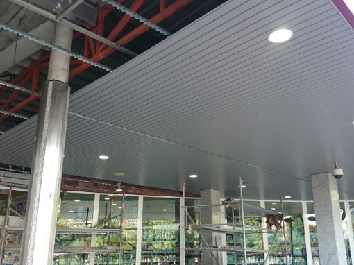 Falso techo Lamas Aluminio (Vilagarcía)